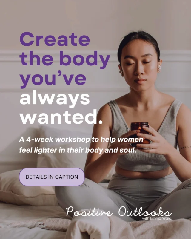 ✨ SOLD OUT ✨

‘Create the Body You’ve Always Wanted’ is now fully booked and I’m feeling grateful for all the amazing women who have joined me for this first round.

If you missed out and feel a calling to do this workshop series in future, Round 2 will start 20th October 2025. 

Link is in bio ✨

You are welcome, exactly as you are.